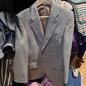 Elegant Tweed Men's Blazer